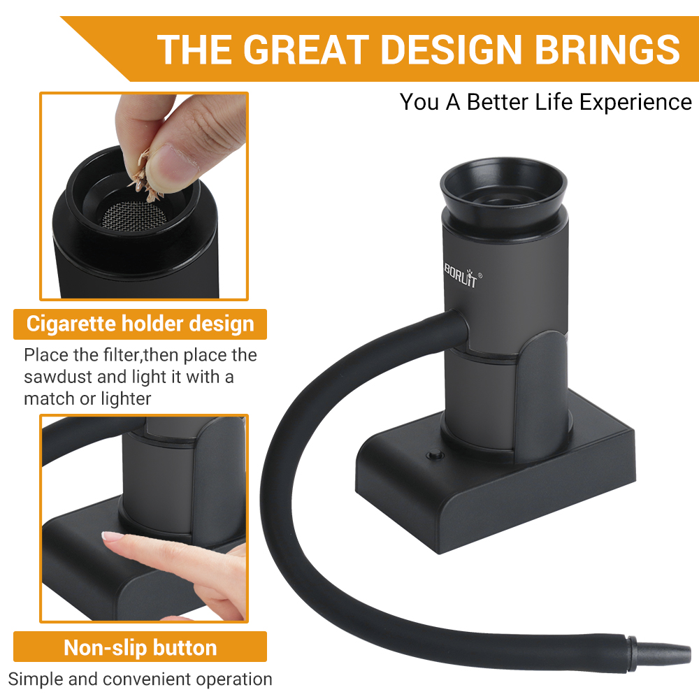 BORUiT SK305 Smoke Infuser Por - Smoking Gun Kit recension och pris