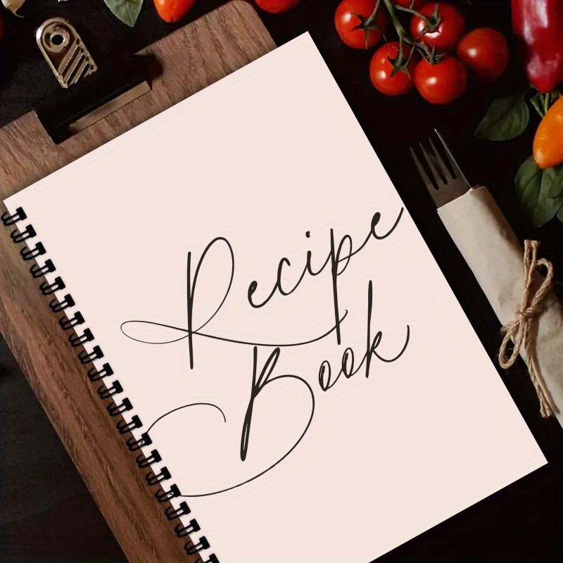 A5 Spiral Recipe Book, A Blank - Cocktail Recipe Book recension och pris