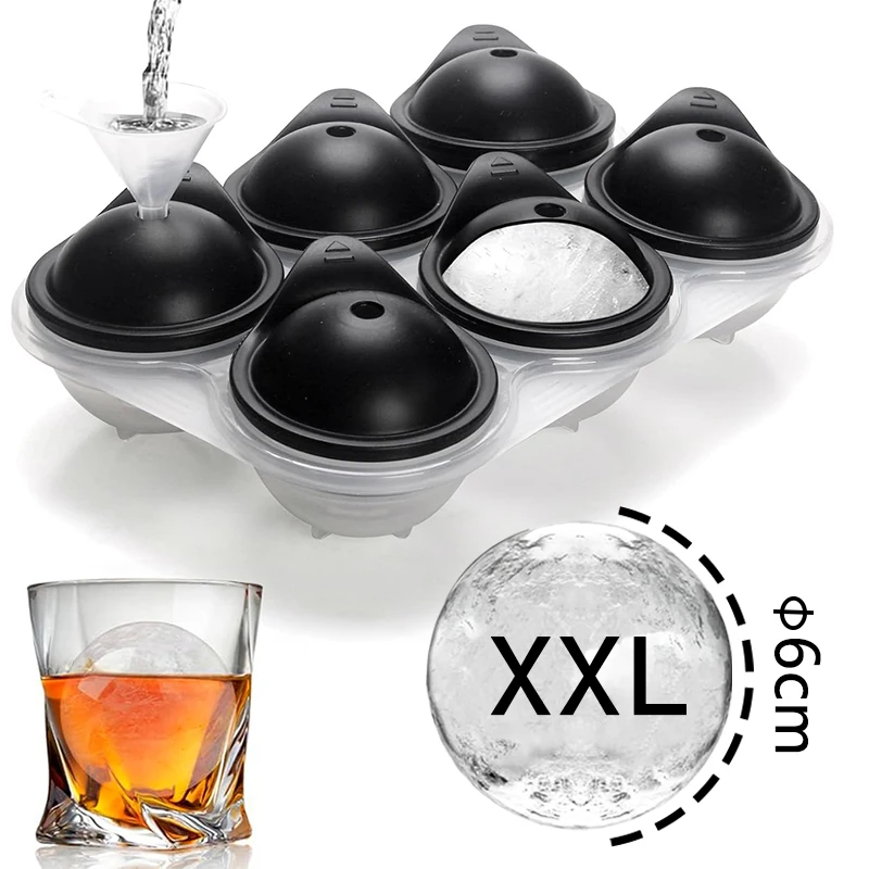 Large Silicone Ice Cube Tray W - Ice Mold Sphere recension och pris