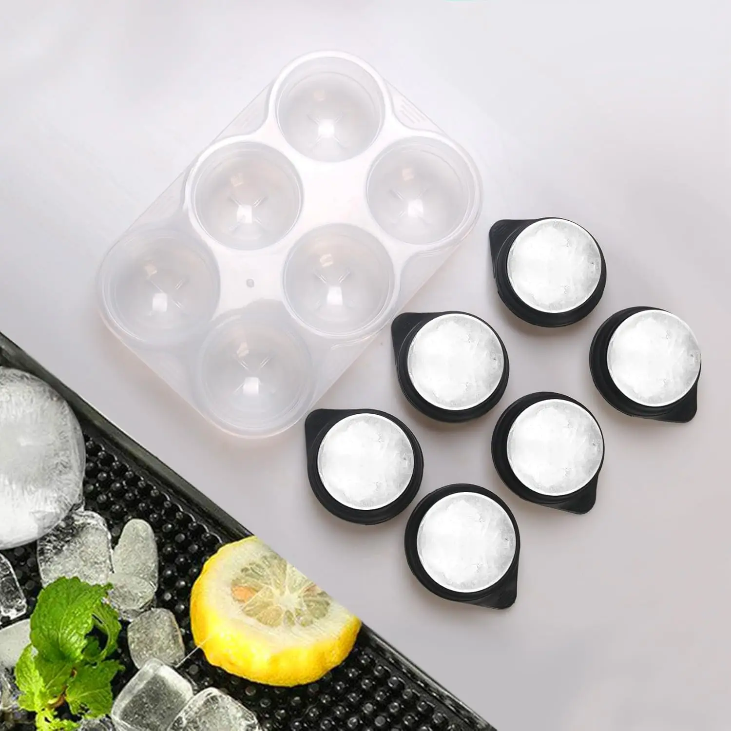 Large Silicone Ice Cube Tray W - Ice Mold Sphere recension och pris