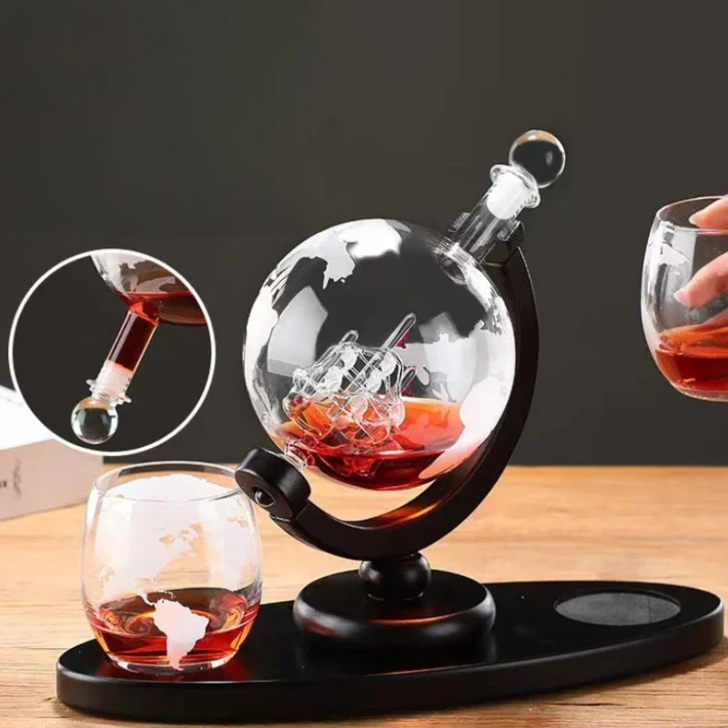 850Ml Whiskey Globe Decanter S - Decanter Globe Set recension och pris