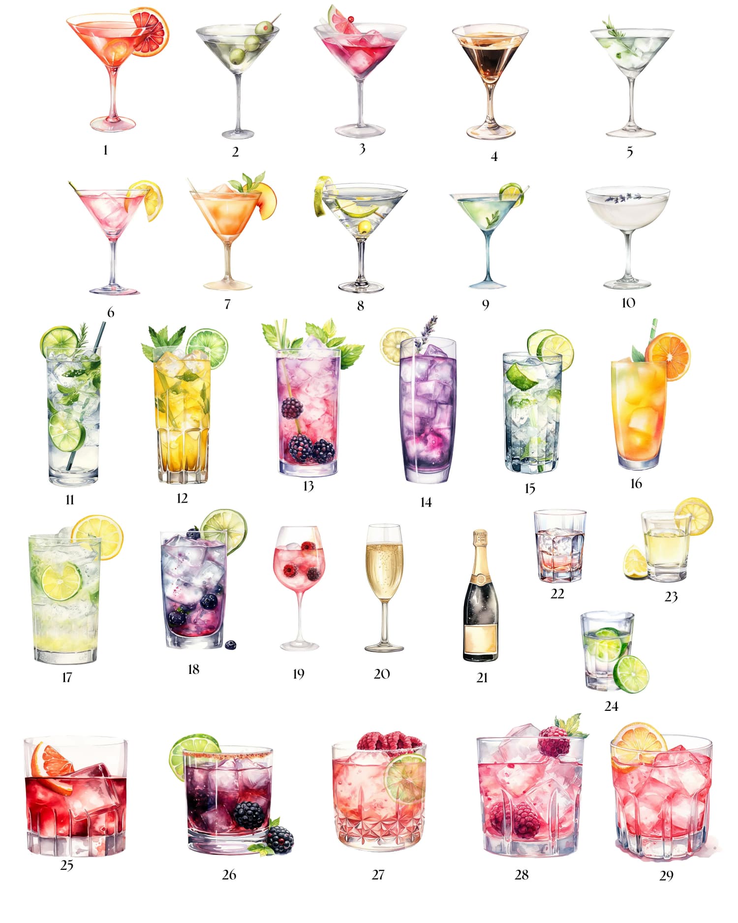 Signature drinks sign | signat - Cocktail Recipe Book recension och pris