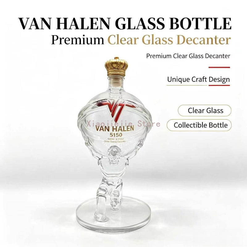 Van Halen Pattern Atlas Figure - Decanter Globe Set recension och pris