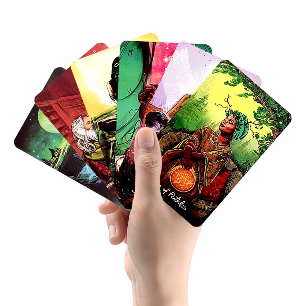 78pcs Light Prophet Tarot Card - Cocktail Recipe Book recension och pris