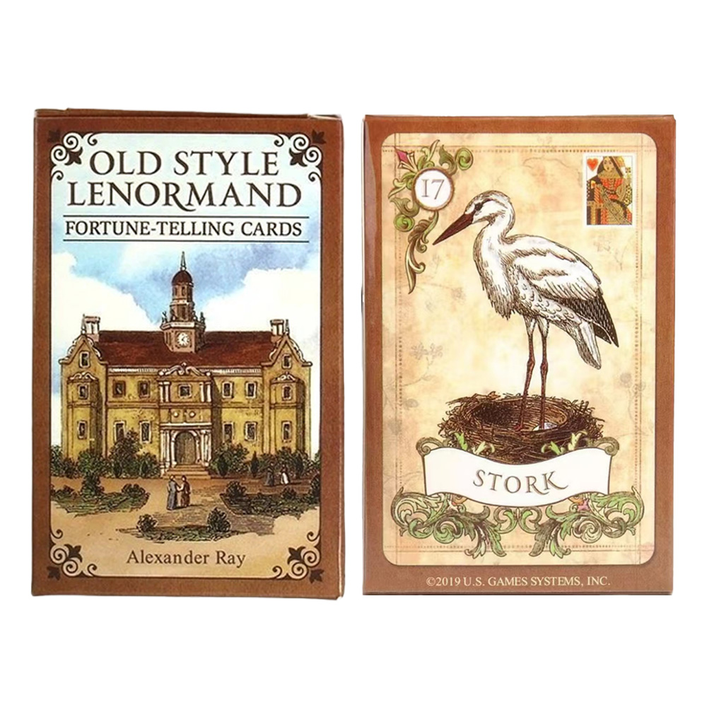 38-Card Retro-Style Lenormand  - Cocktail Recipe Book recension och pris