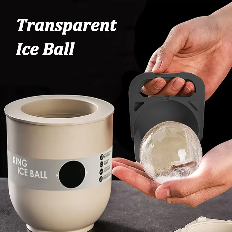 Large Clear Ice Ball Maker - F - Ice Mold Sphere recension och pris