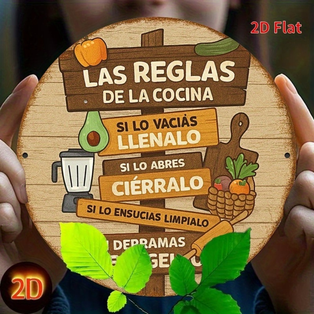 Rustic Farmhouse Dual Language - Home Bar And Kitchen recension och pris