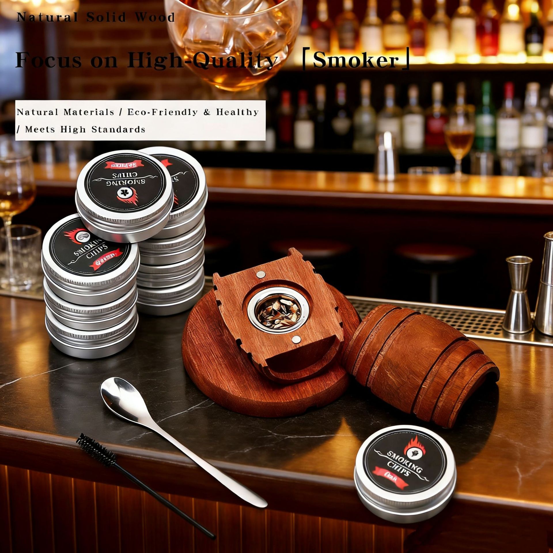 Whisky Smoking Kit, Oak Smoker - Smoking Gun Kit recension och pris