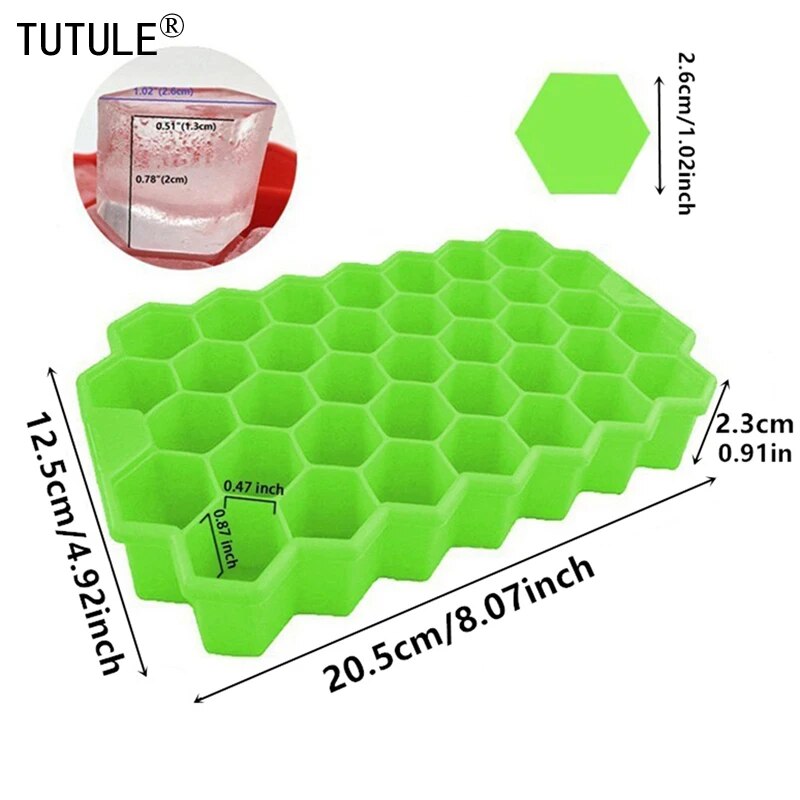 37 Compartment Honeycomb Ice C - Ice Mold Sphere recension och pris