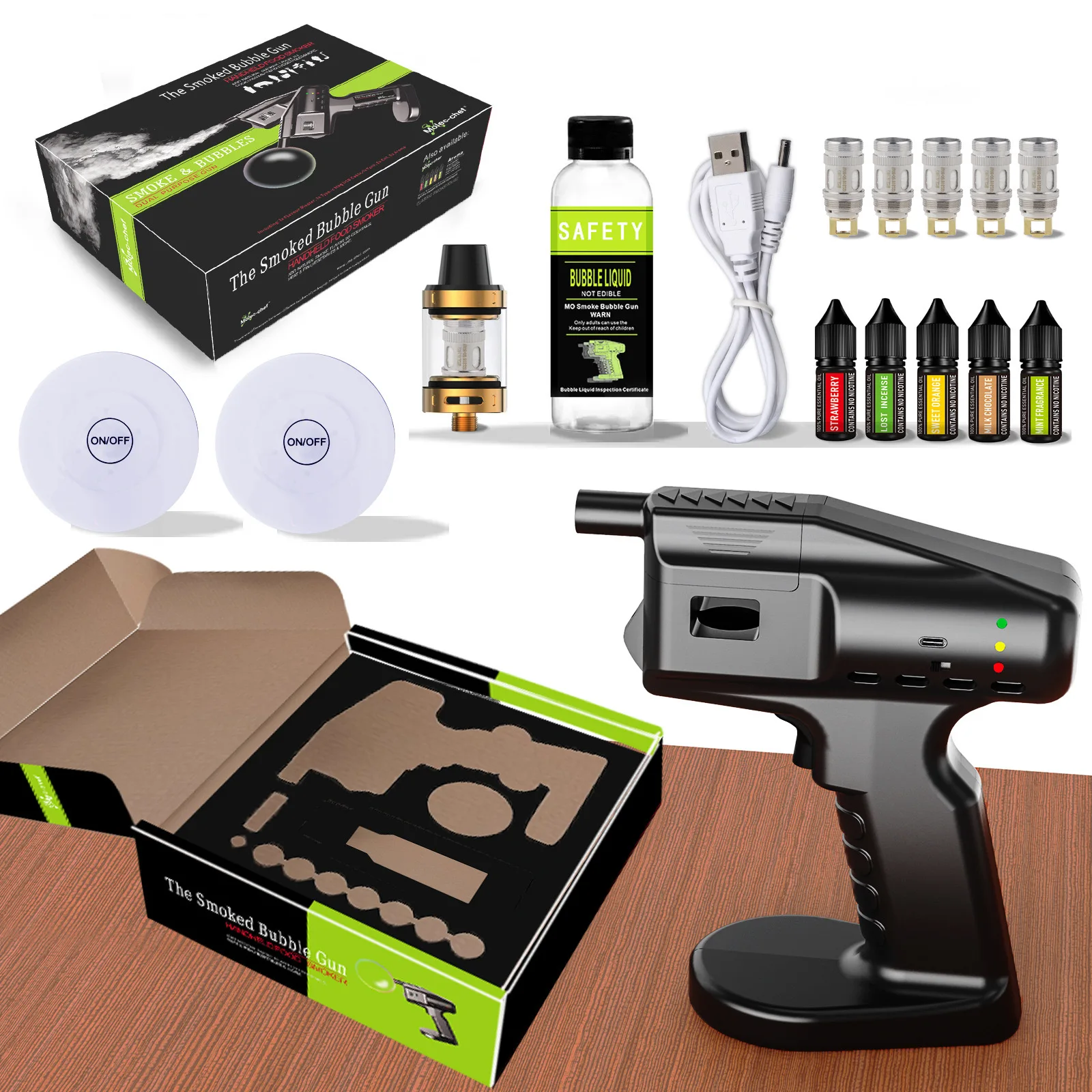 Electric USB Flavour Blaster F - Smoking Gun Kit recension och pris
