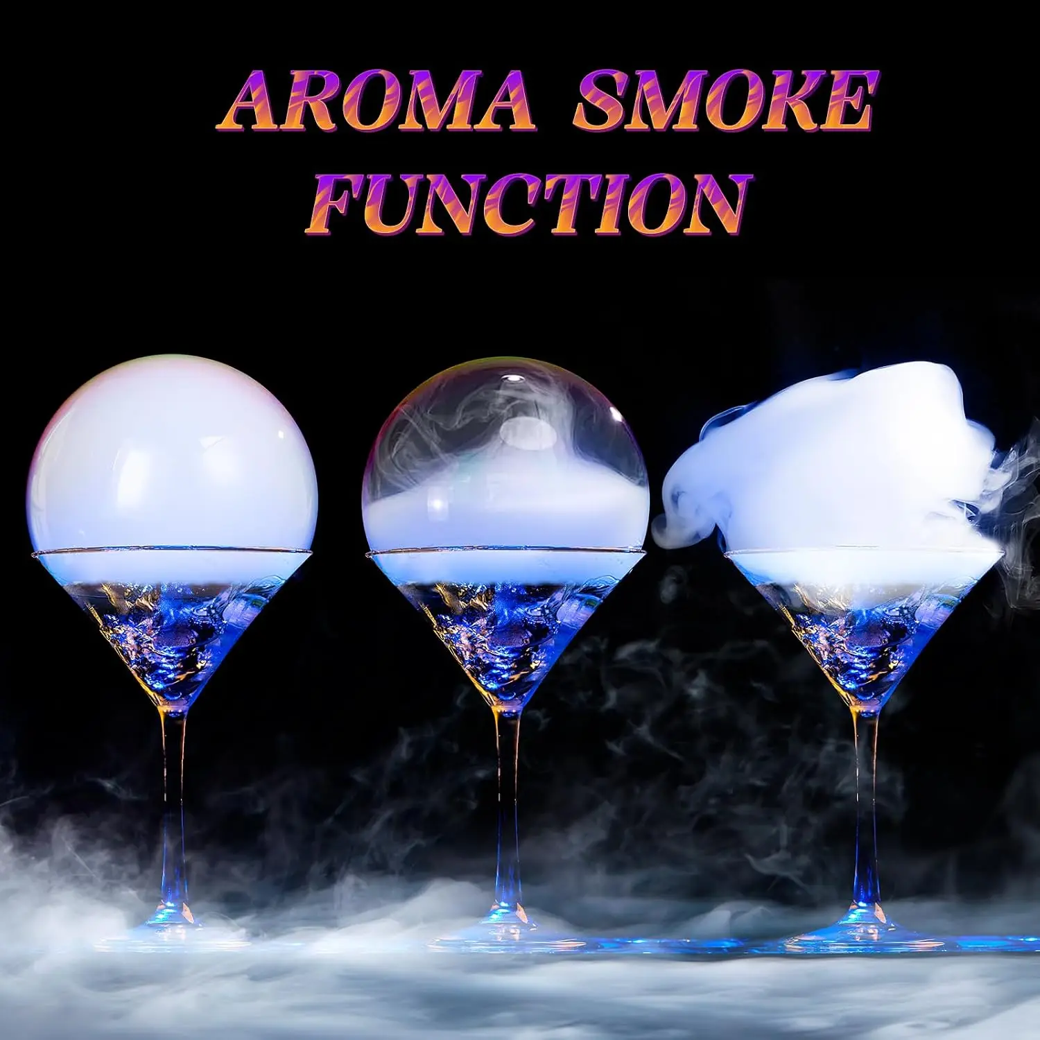 Electric Cocktail Smoke Bubble - Smoking Gun Kit recension och pris