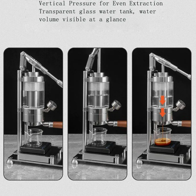 Manual Lever Espresso Machine  - Home Barista recension och pris