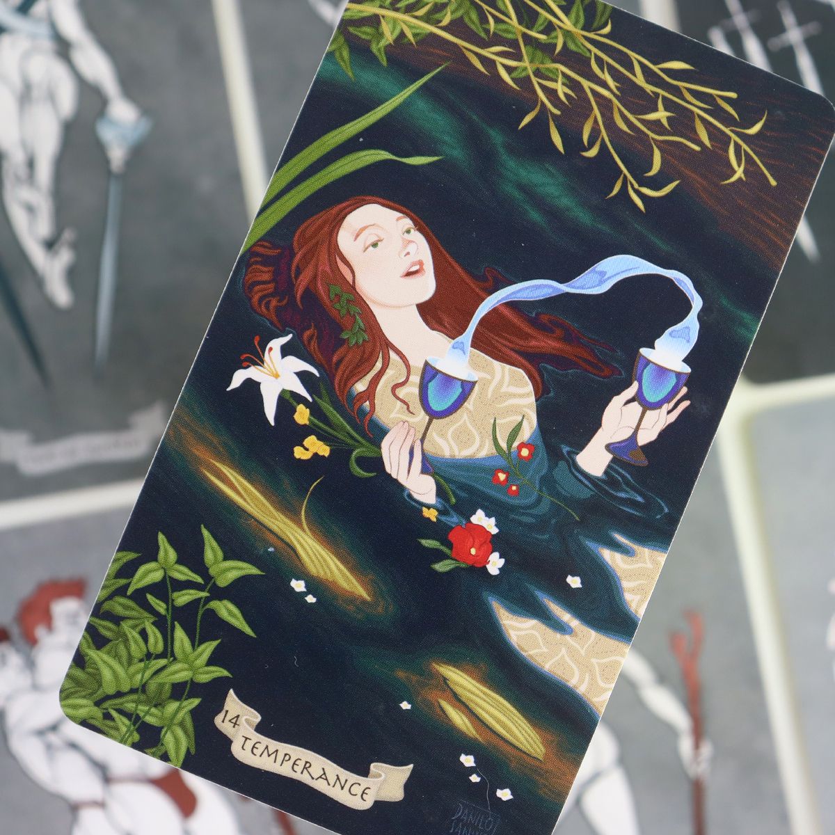 Tarot on Canvas - A Stroll Thr - Cocktail Recipe Book recension och pris
