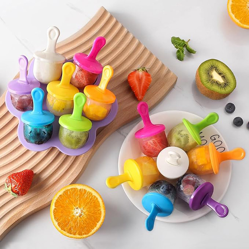 1pc 7 Holes DIY Ice Cream Pops - Ice Mold Sphere recension och pris